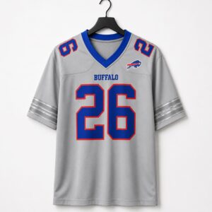 2026 Bills Gray Alternate Jersey 2