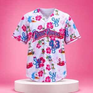 SWB RailRiders Christmas in July Jersey 2026 1