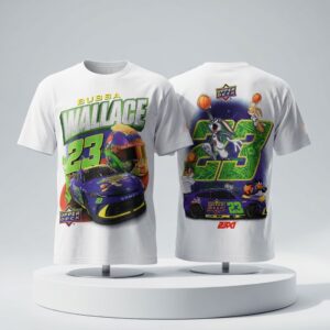 Space Jams 30th Anniversary Bubba Wallace 23 Shirt 2