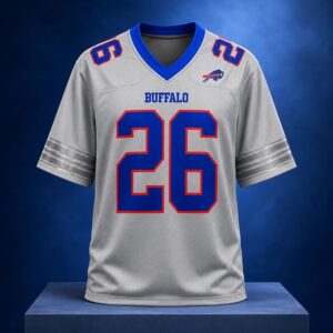 2026 Bills Gray Alternate Jersey