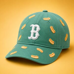2026 Red Sox Hot Dog Hat Green