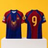 2026 Barcelona Spiderman Football Jersey 1