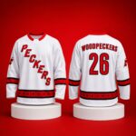 2026 Fayetteville Woodpeckers Canes Hockey Jersey Giveaway