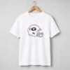 2026 Georgia Bulldogs Helmet Whiteout T Shirt 1