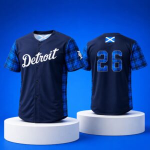 2026 Detroit Tigers Scotland Jersey Giveaway