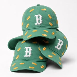 2026 Red Sox Hot Dog Hat Green 1