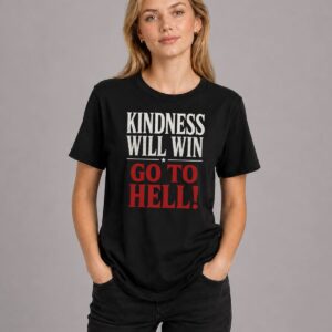 Indiana Fever Kindness Will Win Go To Hell Shirt 2