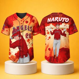 2026 LA Angels Naruto Jersey Giveaway