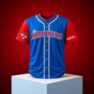 Mariners Super Mario Jersey 2026 1