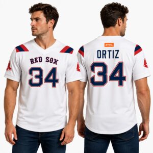 David Ortiz 34 Football Jersey Giveaway 2026 1