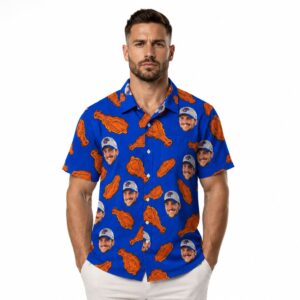 2026 Josh Allen Chicken Wing Button Shirt 1