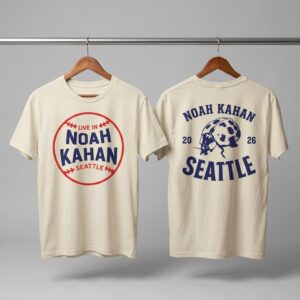 Noah Kahan Seattle Mariners Tour 2026 Shirt