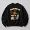 Frankenstein Monster Pumpkin Spice Make Me Feel Alive Shirt 12