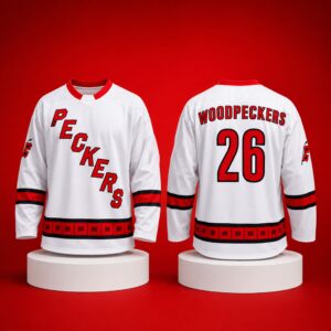 2026 Fayetteville Woodpeckers Canes Hockey Jersey Giveaway 1