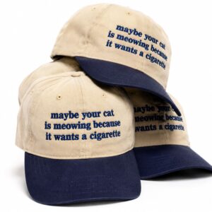 Maybe Your Cat Is Meowing Because It Wants A Cigarette Cap 1