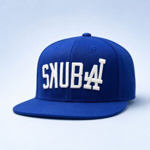 LA Dodgers Tarik Skubal Mirror Text Hat