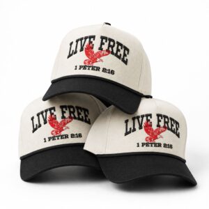 Live Free Bible Hat