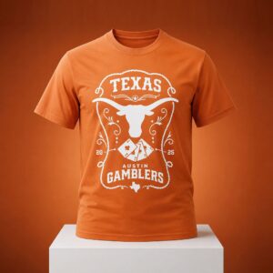 Austin Gamblers Texas Longhorn Shirt 1