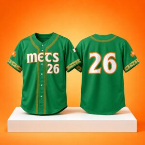 Mets 2026 Irish Heritage Jersey 3
