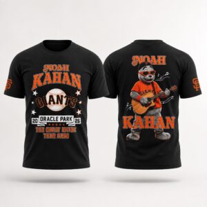 2026 Noah Kahan SF Giants Oracle Park Shirt 1