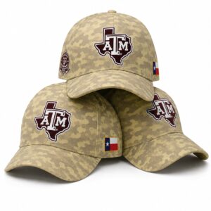2026 Texas AM Football Camo Hat