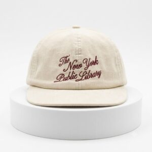New York Public Library Corduroy Hat 1