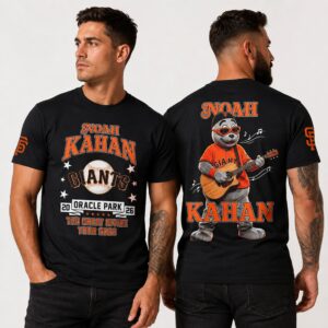 2026 Noah Kahan SF Giants Oracle Park Shirt 4