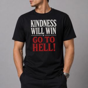 Indiana Fever Kindness Will Win Go To Hell Shirt 11