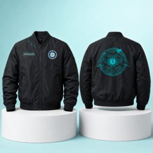 2026 Mariners Fourth Wing Bomber Jacket 1