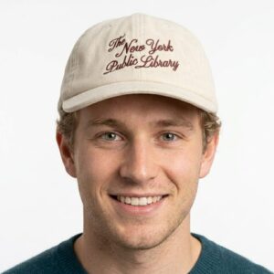 New York Public Library Corduroy Hat