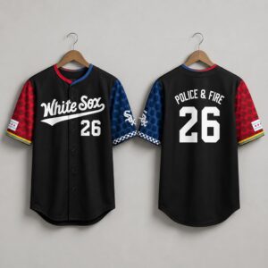 White Sox Police Fire Night 2026 Jersey Giveaway 1