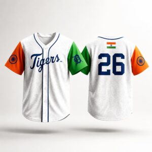 2026 Tigers Indian Celebration Jersey Giveaway 1