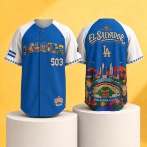 2026 Dodgers El Salvador Heritage Jersey Giveaway