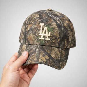 Connor Storrie LA Dodgers Camo Hat 1