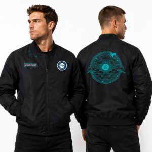 2026 Mariners Fourth Wing Bomber Jacket