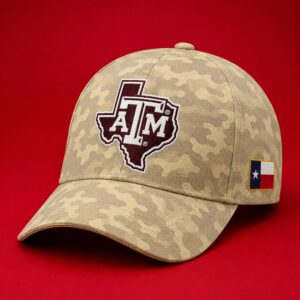 2026 Texas AM Football Camo Hat 1