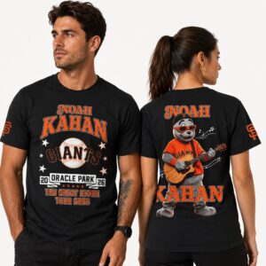 2026 Noah Kahan SF Giants Oracle Park Shirt