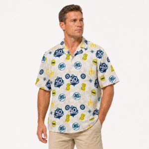 Mariners 50 Seasons Hawaiian Shirt Giveaway 4