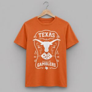 Austin Gamblers Texas Longhorn Shirt 3