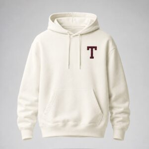 Holmon Wiggins Texas AM White Hoodie 2