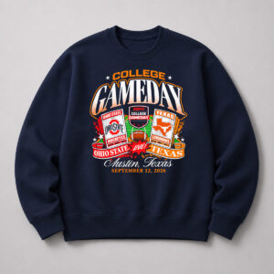 Buckeyes Longhorns College Gameday 2026 Shirt 3