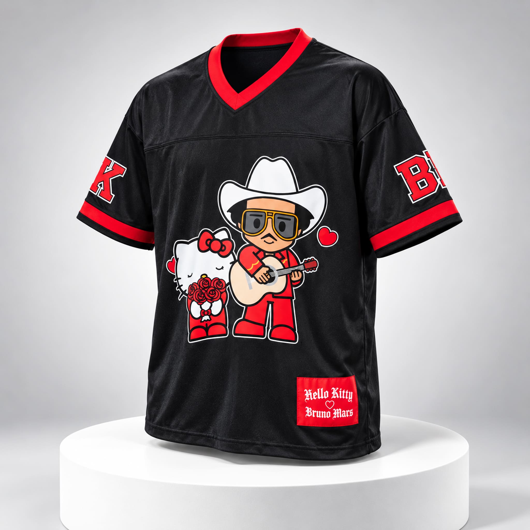 2026 Bruno Mars x Hello kitty Football Jersey 4 2026 Bruno Mars x Hello kitty Football Jersey 4