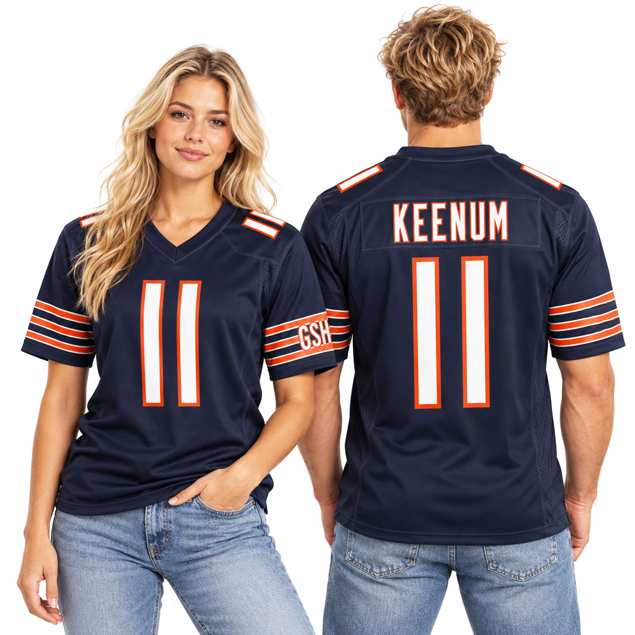 2026 Case Keenum Bears GSH Jersey 1 2026 Case Keenum Bears GSH Jersey