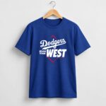 2026 Dodgers Run The West Champions Shirt