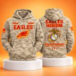 2026 Eagles USMC Appreciation Camo Hoodie
