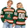 2026 Miami Hurricanes Cold Hockey Jersey 1