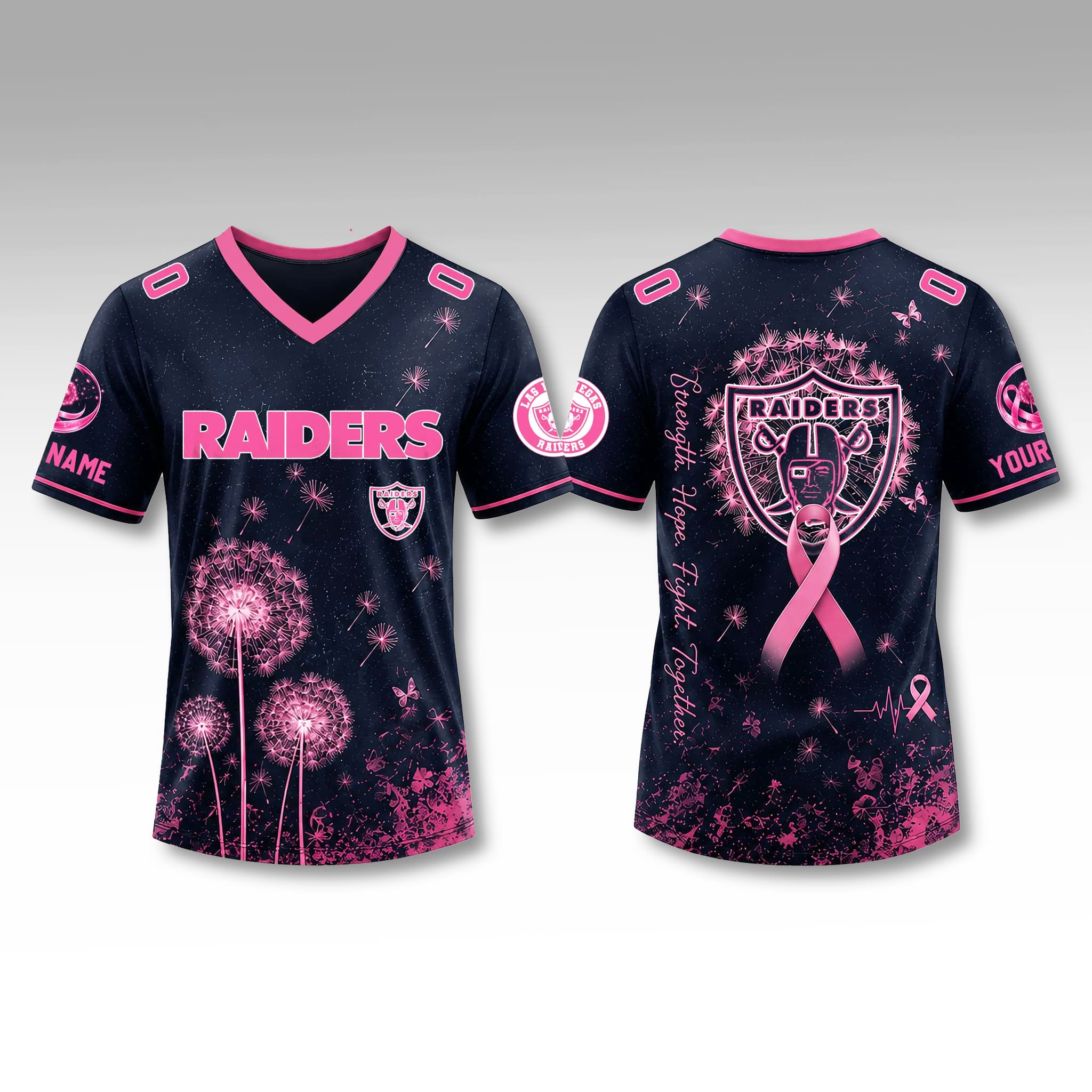2026 Raiders Breast Cancer Month Unisex Jersey 2026 Raiders Breast Cancer Month Unisex Jersey