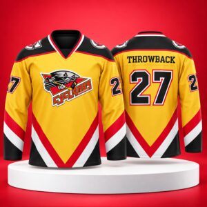 Cincinnati Cyclones Throwback Night Jersey 2026 1