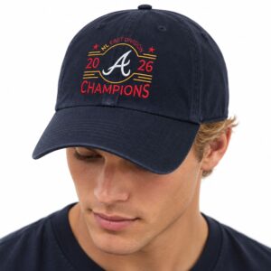 2026 Braves NL East Division Champs Hat 3