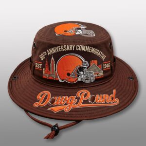 Browns Dawg Pound EST 1946 Bucket Hat 5